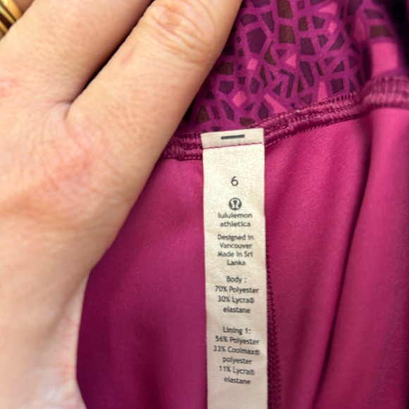 Lululemon Leggings - Size 6 - Picture 5 of 6
